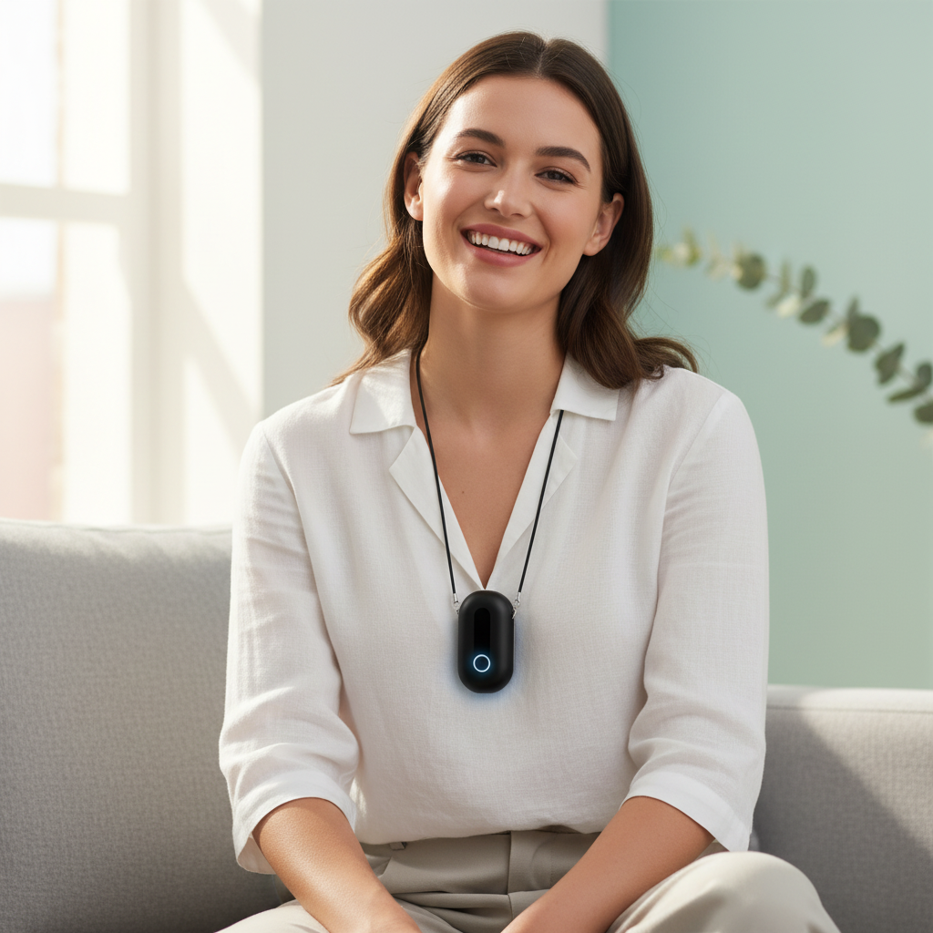 atovio Pebble- India's Most Effective Wearable Air Purifier